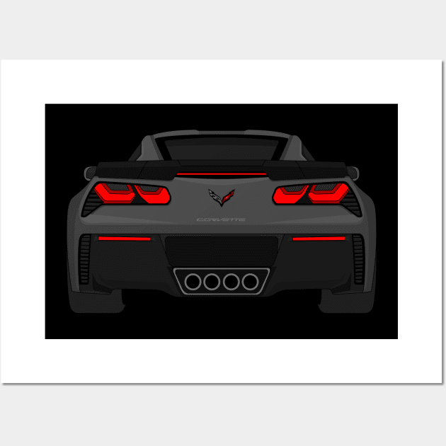 Z06 DARK-GREY Wall Art by VENZ0LIC